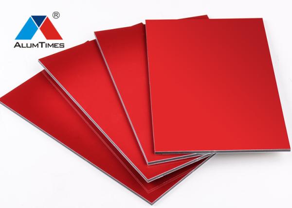 Impact Resistant Aluminum Composite Panel , Interior Metal Wall Panels