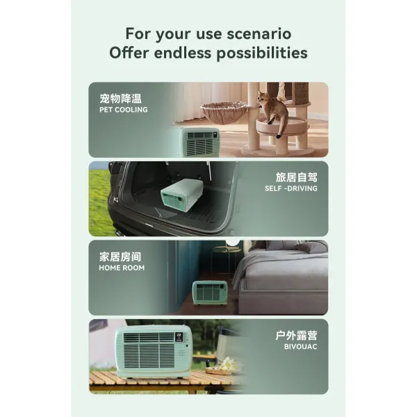 Fixed Frequency Window Type Air AC Energy Saving Mini Portable Air Conditioner