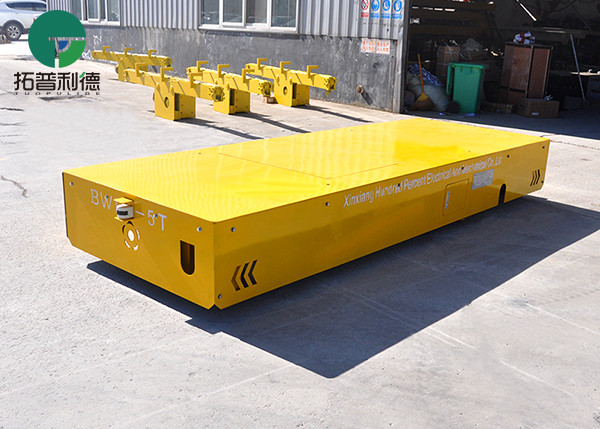 Custom remote control trackless electric material handling cart