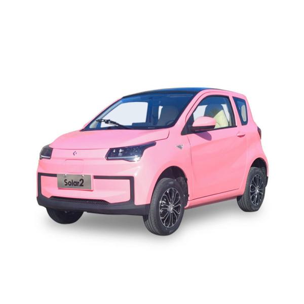 Blaval Solar 2 Energy Electric Vehicle Solar Charging High Speed Mini Car For Adults Max Speed 90 Motor Single Motor