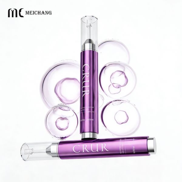 Professional Custom Dual-Chamber Vacuum Airless Pump Bottle for Scalp Care with 5ML 10ML 15ML Capacity and Customizable Logo(MC-267)