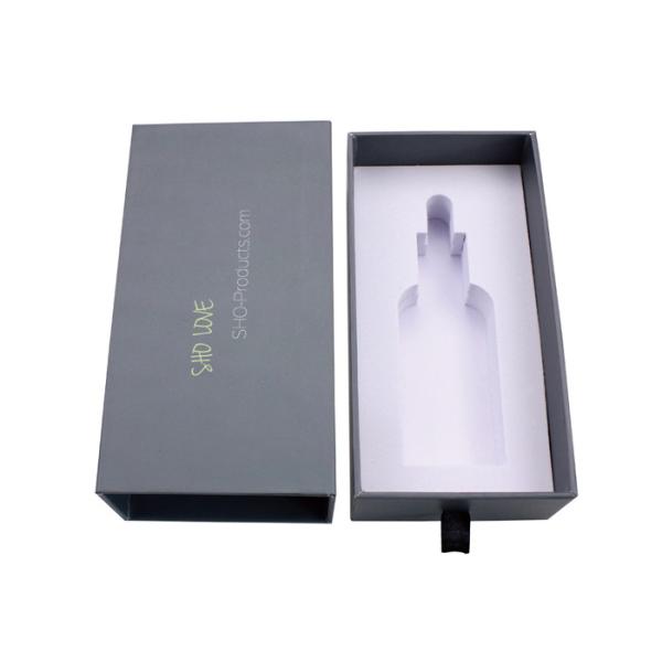 Подарок упаковывая картона слоения CCNB коробку PMS УЛЬТРАФИОЛЕТОВОГО сползая