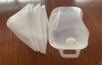 Conteneur Jerry Cans semi pliant de sac d'eau potable 10 litres de PE de catégorie comestible