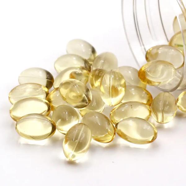 OEM Dietary Supplement private label Cod Liver Oil rich EPA and DHA softgel for food supplement
