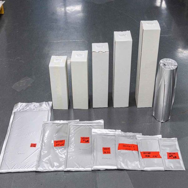 Different Sizes Of Sublimation Roll Film For 3D Vacuum Machine White and Transparent Color