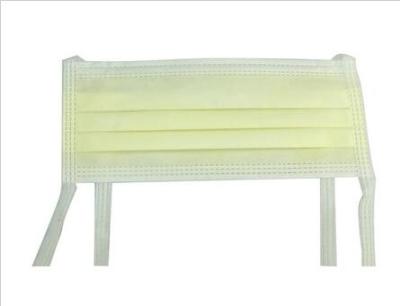style jetable médical de courroie de masque chirurgical de 9.2*17.5cm effet de filtrage de 3 couches