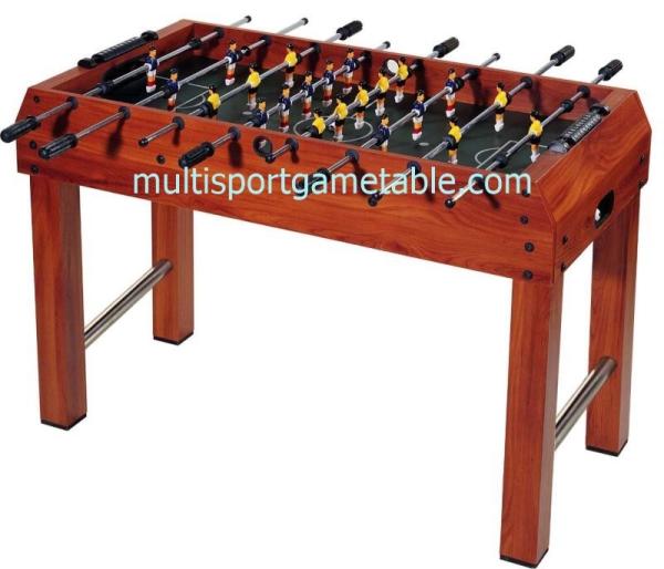 48 Inch Football Table Wood Soccer Game Table With Wood Color PVC Lamiantion