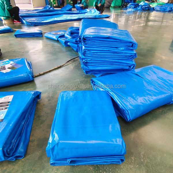 Tela de plástico PE para caminhões Materiais de telhas poliesféricas de largura de 2-12 m