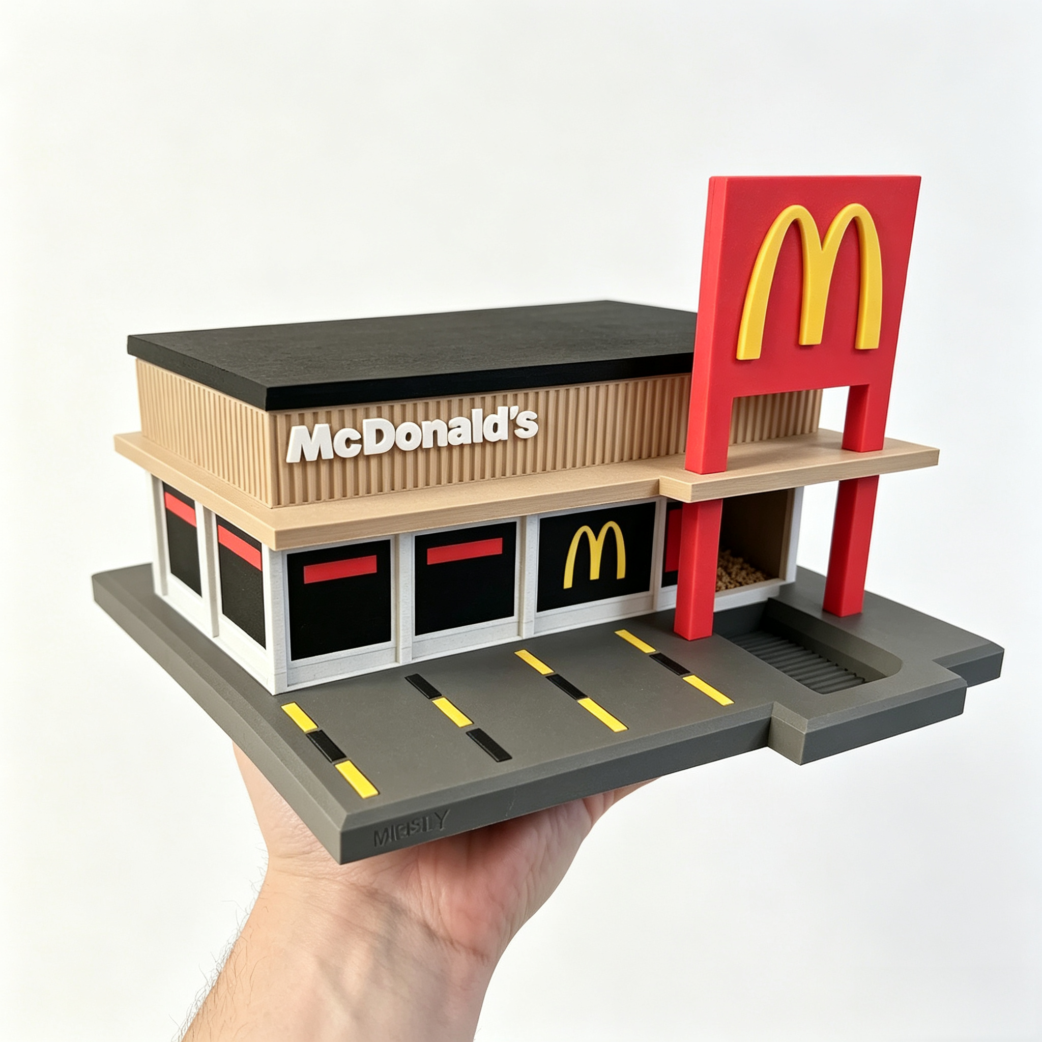 Store Shaped 3D Printed Custom High Impact Resistance Large Capacity 3D Printed Tray