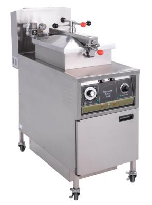 PFE-500 électrique 4HD panneau mécanique commercial Friteuse à pression de poulet avec filtration automatique