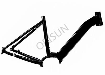 700c Black Custom Bicycle Frames , Custom Road Bike Frames Patented Design