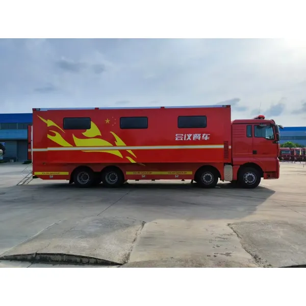 Premium Dongfeng 4X4 All-Wheel Drive Professional Wilderness Camping Recreational Vehicles Motorhome