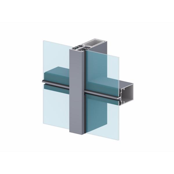 Выполненная на заказ алюминиевая стеклянная форма ненесущей стены у штранг-прессования алюминиевого сплава