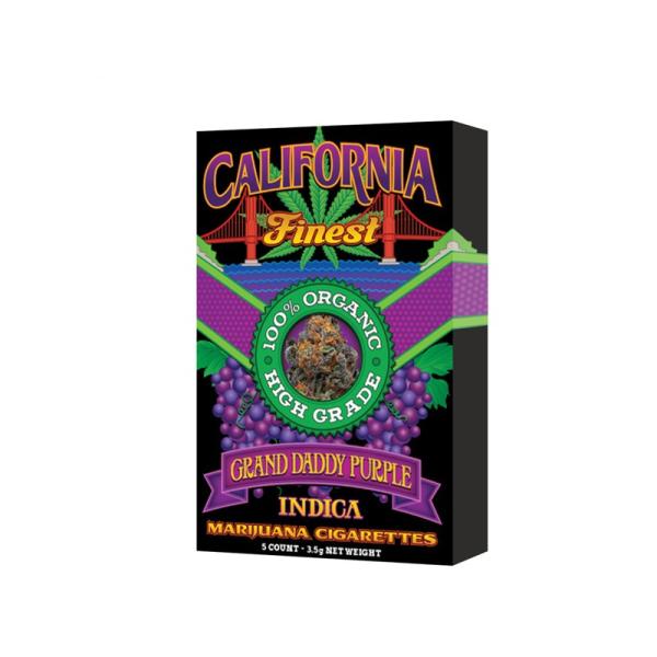 Organic Corrugated Matte Printing Paper Cigarette Box