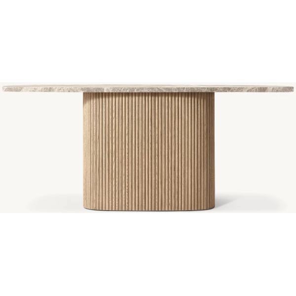 Modern Bedroom Console Table Customizable With Wood Glass Or Ceramic Top