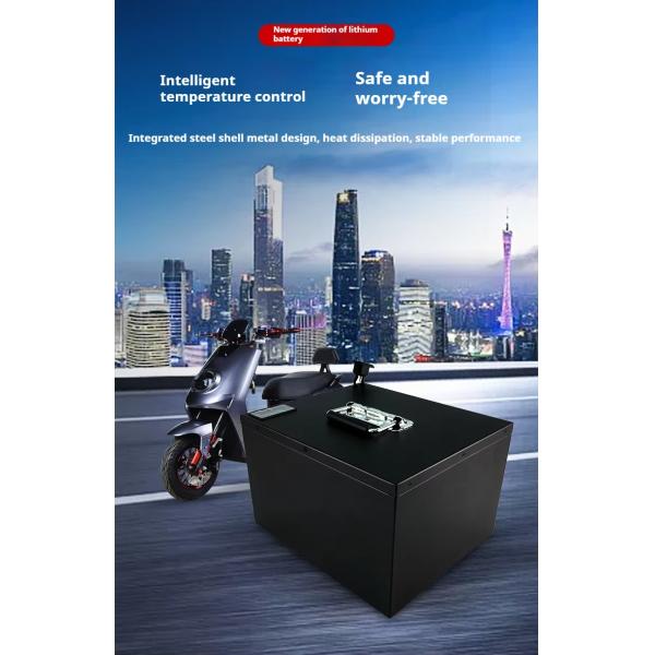 LiFePO4 Lithium Electric Motorcycle Battery Li Ion Power Battery Pack 72V 20Ah