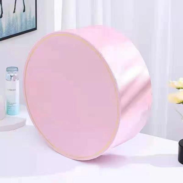 Папка из бумажной трубы на заказ Перерабатываемая круглая цветочная коробка Покрытая бумага