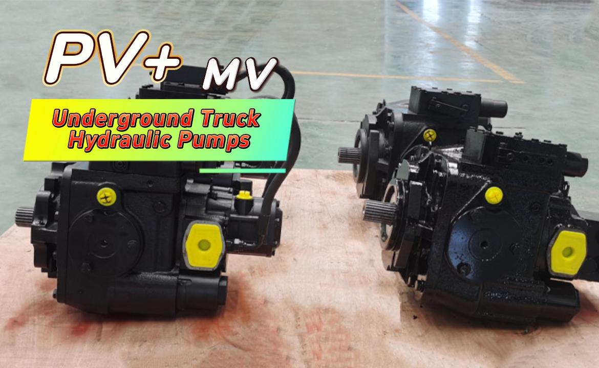 Overload test hydraulic transmission system customization PV22 MV23 Гидравлические насосы для подземных грузовиков из чугуна с максимальным объемом и годовой гарантией