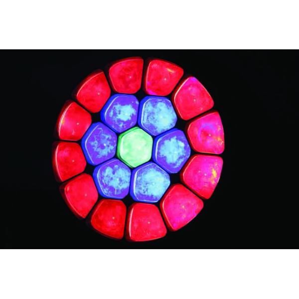 Party City RGBW 4in1 15W 19PCS Big Bee Eye LED Moving Head Light Zoom