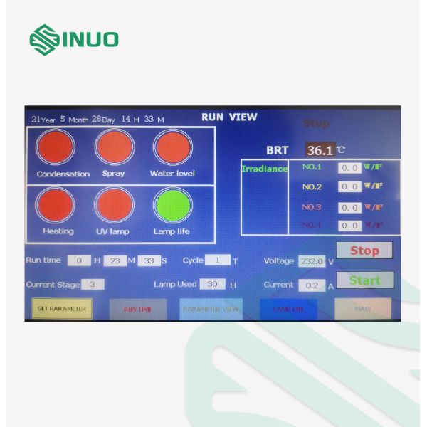 ASTM G154 UV Accelerated Aging Test Chamber UV Weathering Test Chamber