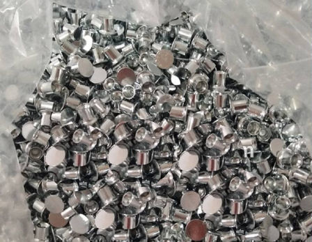 Different size self piercing rivet