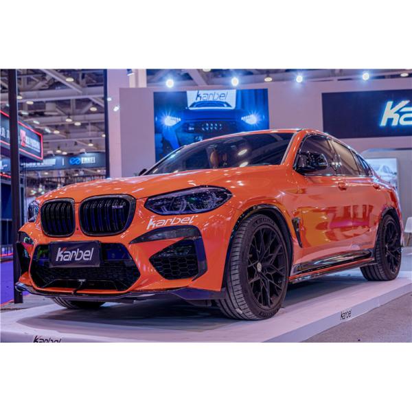 Nuevo producto Kit de carrocería de fibra de carbono para BMW X3M X4M F97 F98 X3M X4M Fibra de carbono delantera de la pala de difusor