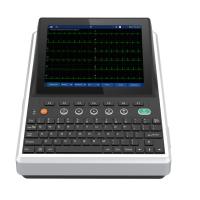 12 conduits 12 canaux ECG machine avec interprétation 9,7 pouces affichage LCD HD écran tactile