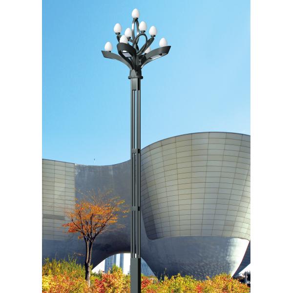 240W la cour menée qu'extérieure Polonais allume poteau du parking le haut 3000K