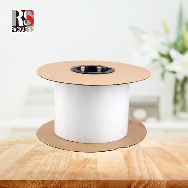 Простые белые непрозрачные Coex PE предварительно открытые полиэтиленовые пакеты Перфорированные пакеты для автопакетов на ролике