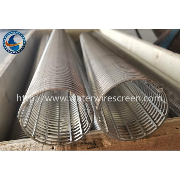 Construction SS304 Inverted 3.0mm Wire Wrapped Screen