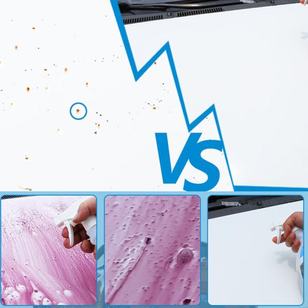 PH7 500ml Car Automotive Iron Remover Spray Bumper Wheel Car Paint Hubs Cleaner