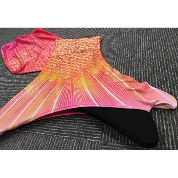 Stretchable Childrens Mermaid Tails , Toddler Mermaid Tail For 3 - 14 Year Old