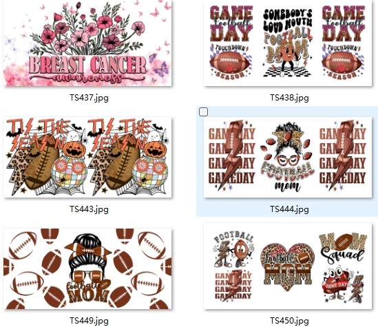 UV Ink AB Film Custom UV Transfer Stickers For Mugs Coffee Tumblers 16oz Libbey Glass Cups