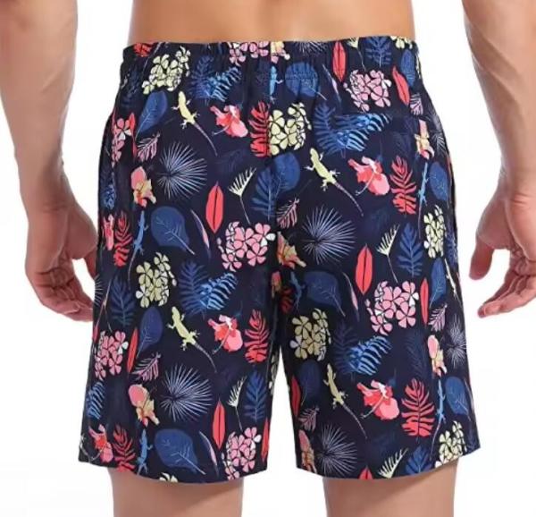 Roupas de banho de verão para homens, surf, calções de natação, respiráveis, secas rápidas