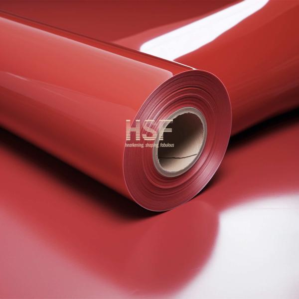 80 Micron Opaque Red Silicone Coated Release Film For Labeling