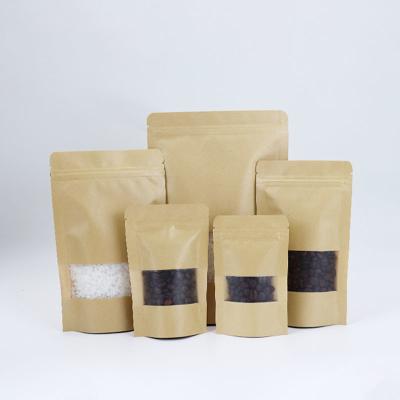 O papel reciclável inferior liso amigável do chá do saco 3,5 de Eco selou sacos Ziplockk para empacotar