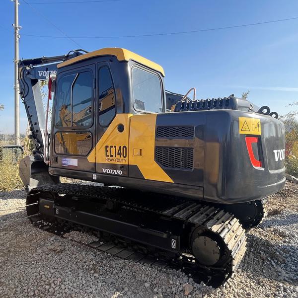 EC140 Crawler Used Volvo Diggers Construction Work Used Mid Size Excavator