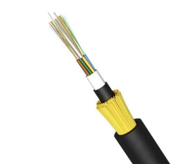 Overhead ADSS Fiber Optic Cable 12 Core Self Supporting OEM