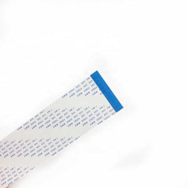 Cabo AVF preto 0,5 mm Flexível Flat Ribbon FFC Cable para conexão de fio industrial