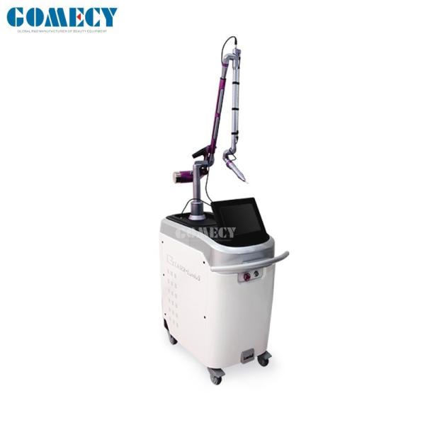Braço coreano ajustável Q-comutado poderoso do laser do tamanho de ponto da máquina da remoção da tatuagem do laser do Nd Yag