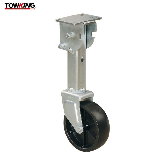 Side Wind 300Lb Marine Swivel Trailer Jack ISO9001 Certification