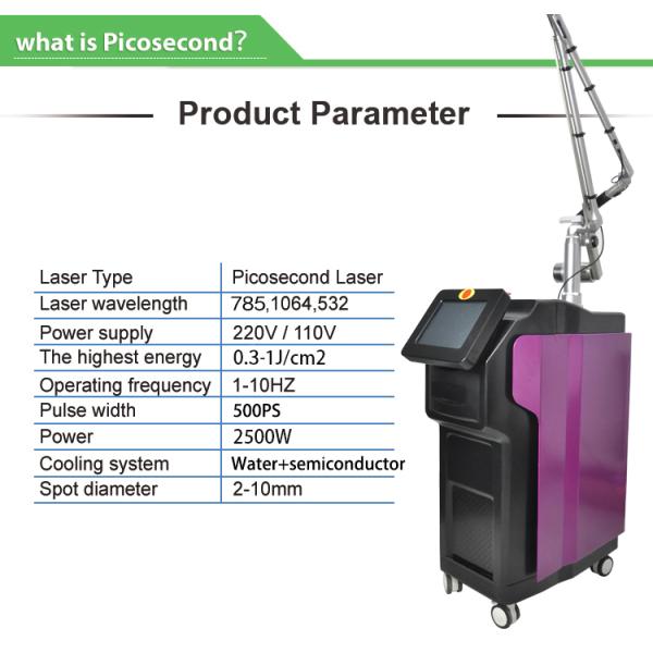 Professional CE Certified Picosecond Laser Carbon Peeling Tattoo Removal Machine