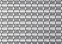 Alambre tejido PVDF durable Mesh Panels Cladding Enclosures Weather Resisitant