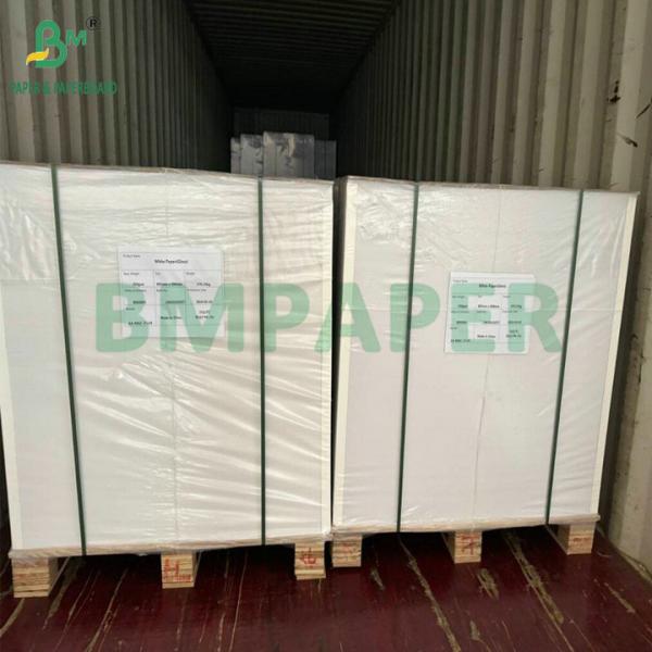 1mm 1.4mm White Uncoated Coaster Board For Making Hotel Paper Coaster