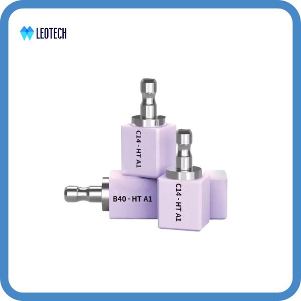 CAD CAM Compatible Glass Ceramic Blocks Fast Milling Speed With Excellent Edge Stability