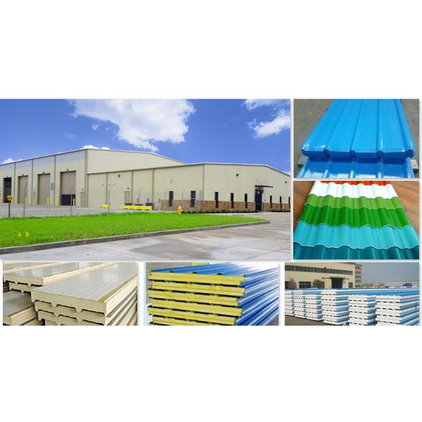 Конструкция современной Prefab рамки света Q235 Q345 стальная