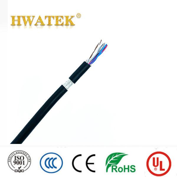 Tinned Copper Stranded Unshielded Cable PVC Jacket Insulation UL2576 2C × 22AWG 150V