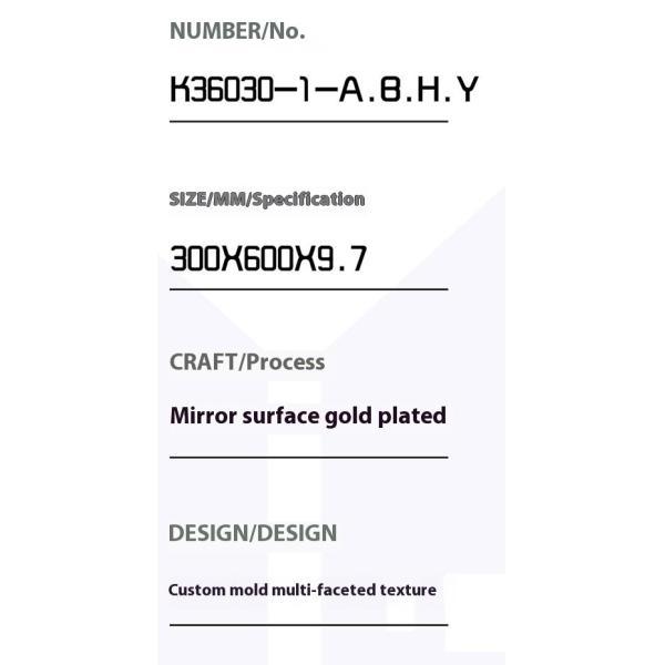 Waterproof 30x60cm Ceramic Wall Tile for Bathroom Blue