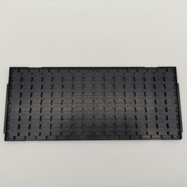 JEDEC Design Tray Pocket Size 11.93*16.5*4.34mm para Dispositivo MEMS em MPPO/PPE/ABS/PEI/IDP