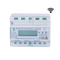 -25℃ à rail de vacarme de +55℃ compteur d'électricité le mètre intelligent de 3 phases et le mètre payé d'avance
